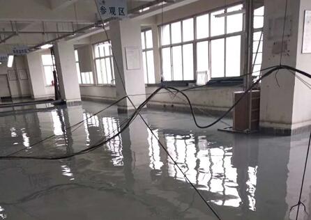 中國聯通機房防靜電環氧地坪施工